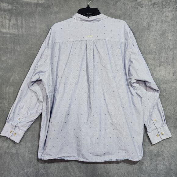 Ariat Pro Series Daniel Classic Long Sleeve Buttone Down Shirt Blue White XXL - Picture 2 of 9